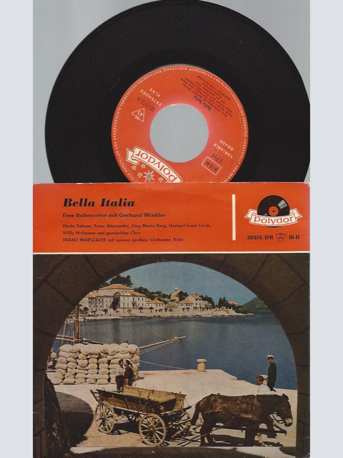 7"   Bella Italia - Eine Italienreise Mit Gerhard Winkler