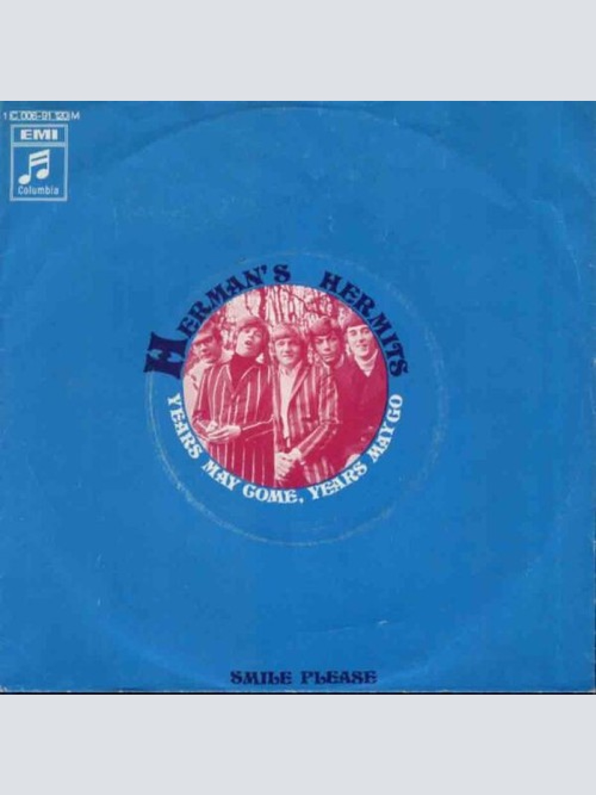 7" Herman's Hermits - Years May Come, Years May Go / Smile Please