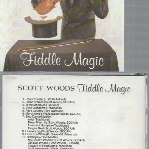 CD--SCOTT WOODS FIDDLE MAGIC