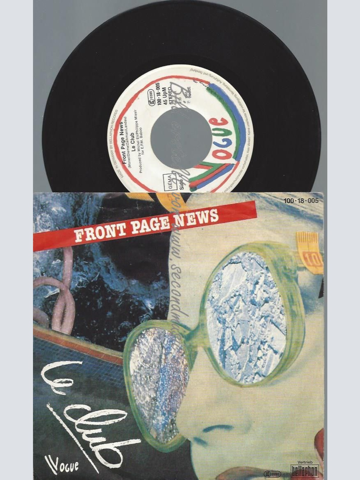 7"    Le Club  Front Page News