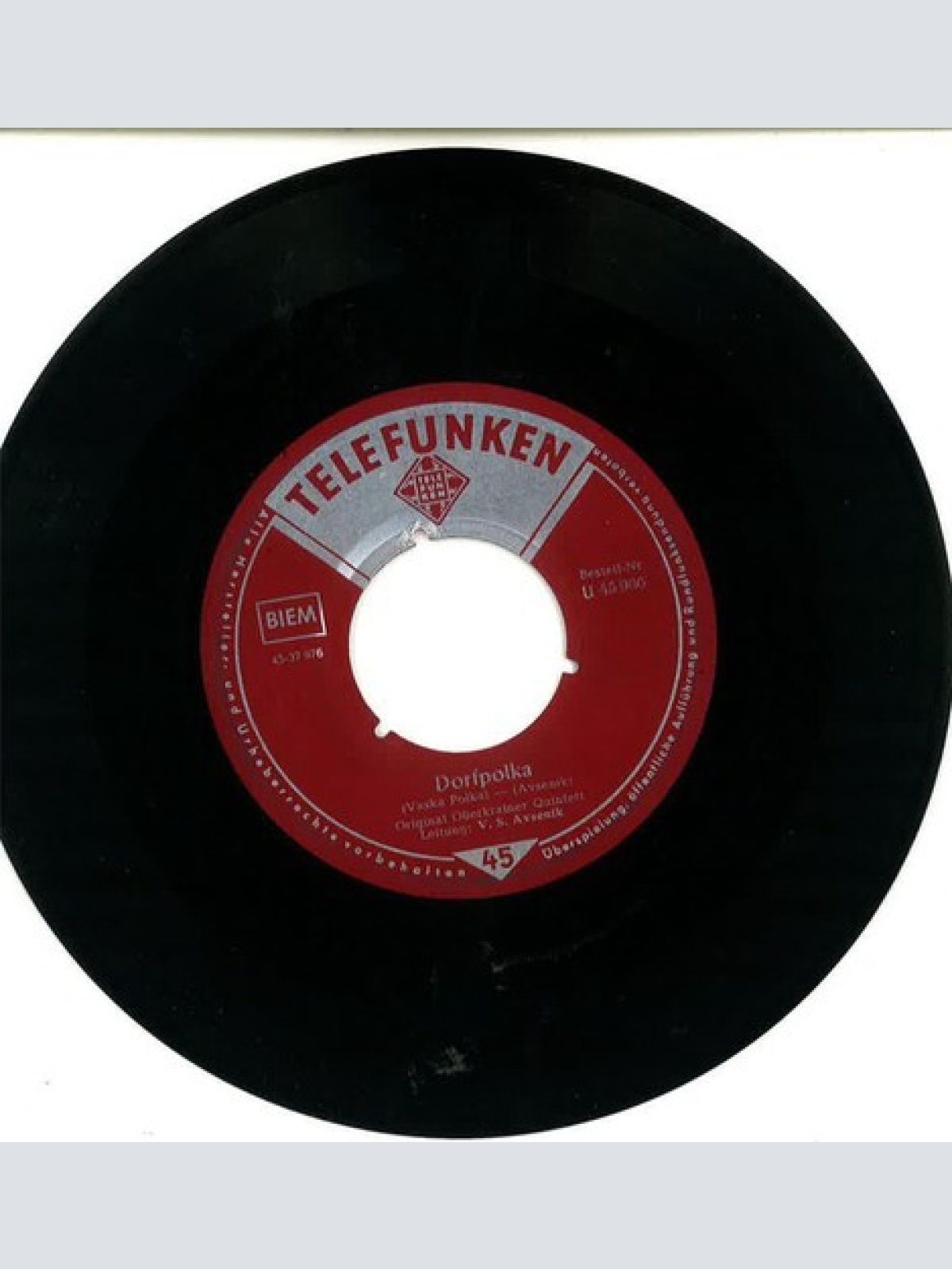 7", Single Original Oberkrainer Quintett* - Dorfpolka