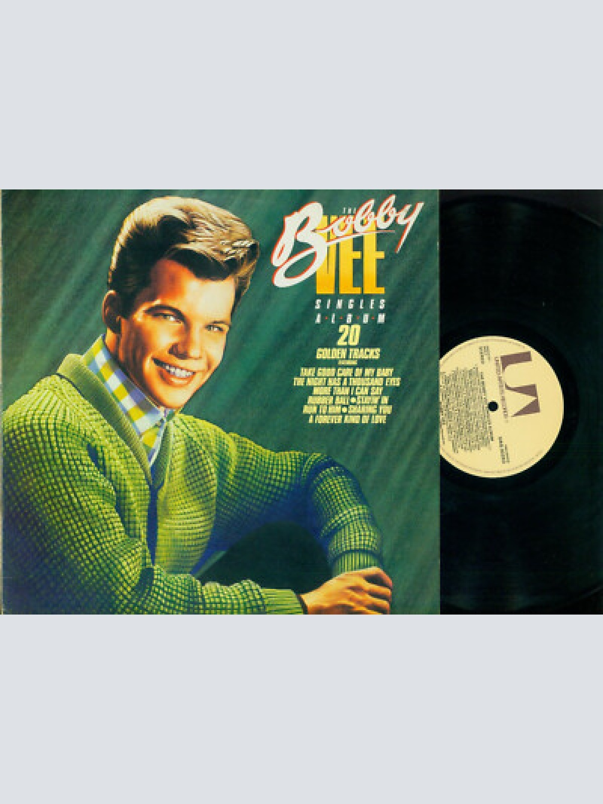 LP--Bobby Vee – The Bobby Vee Singles Album