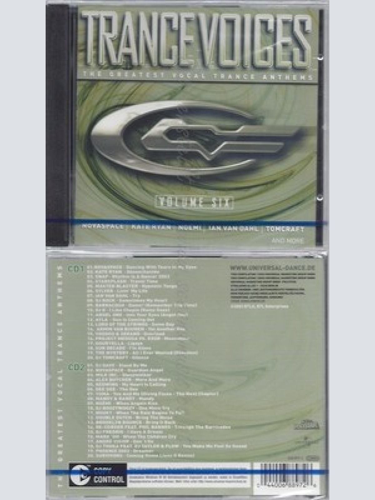 CD--NM-SEALED-VARIOUS -2003- - DOPPEL-CD -- TRANCE VOICES VOL.6