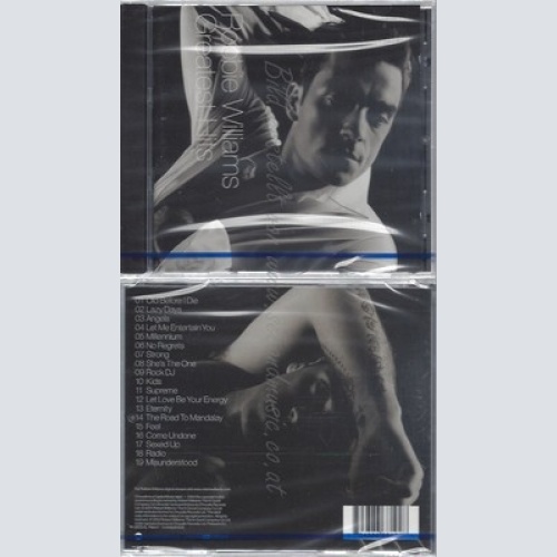 CD--NM-SEALED-ROBBIE WILLIAMS -2004- -- GREATEST HITS