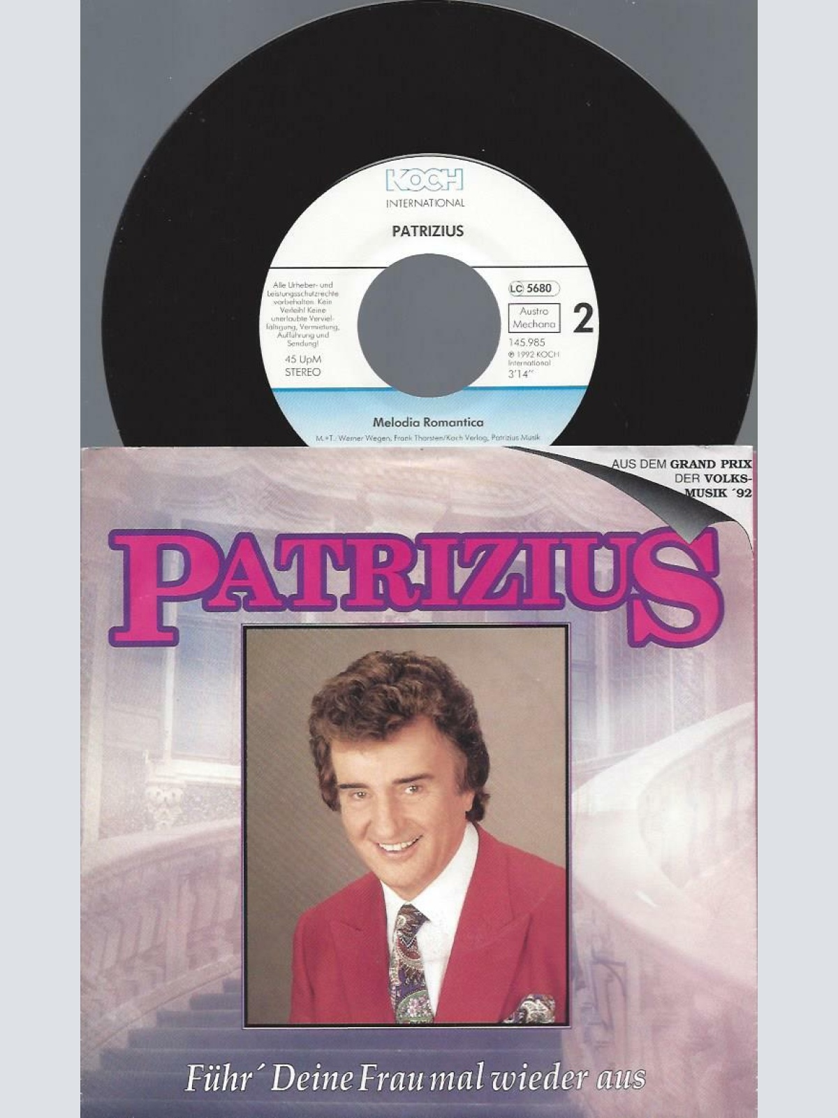 7"   Patrizius  Führ' Deine Frau Mal Wieder Aus