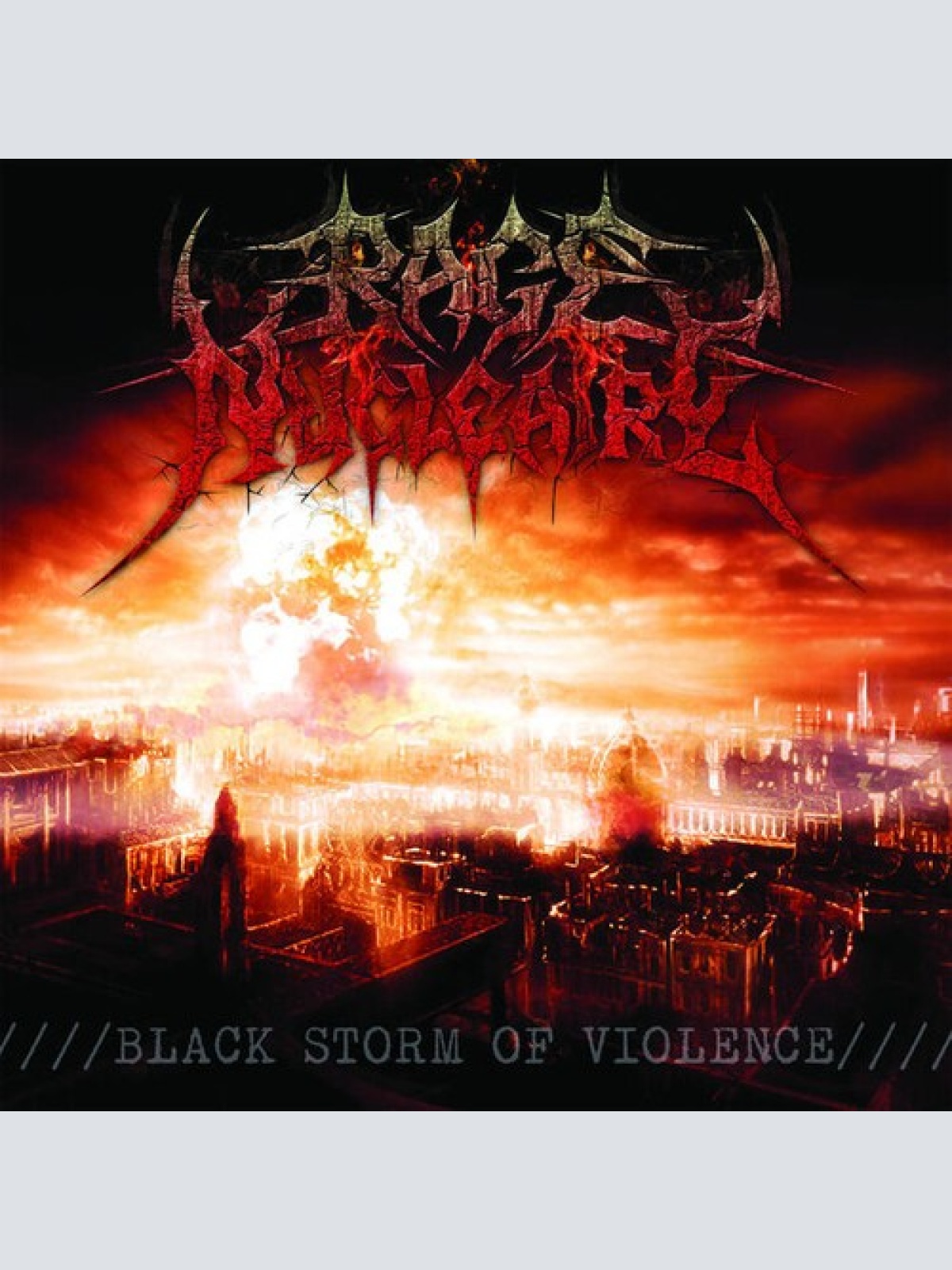 CD, Album Rage Nucléaire - Black Storm Of Violence