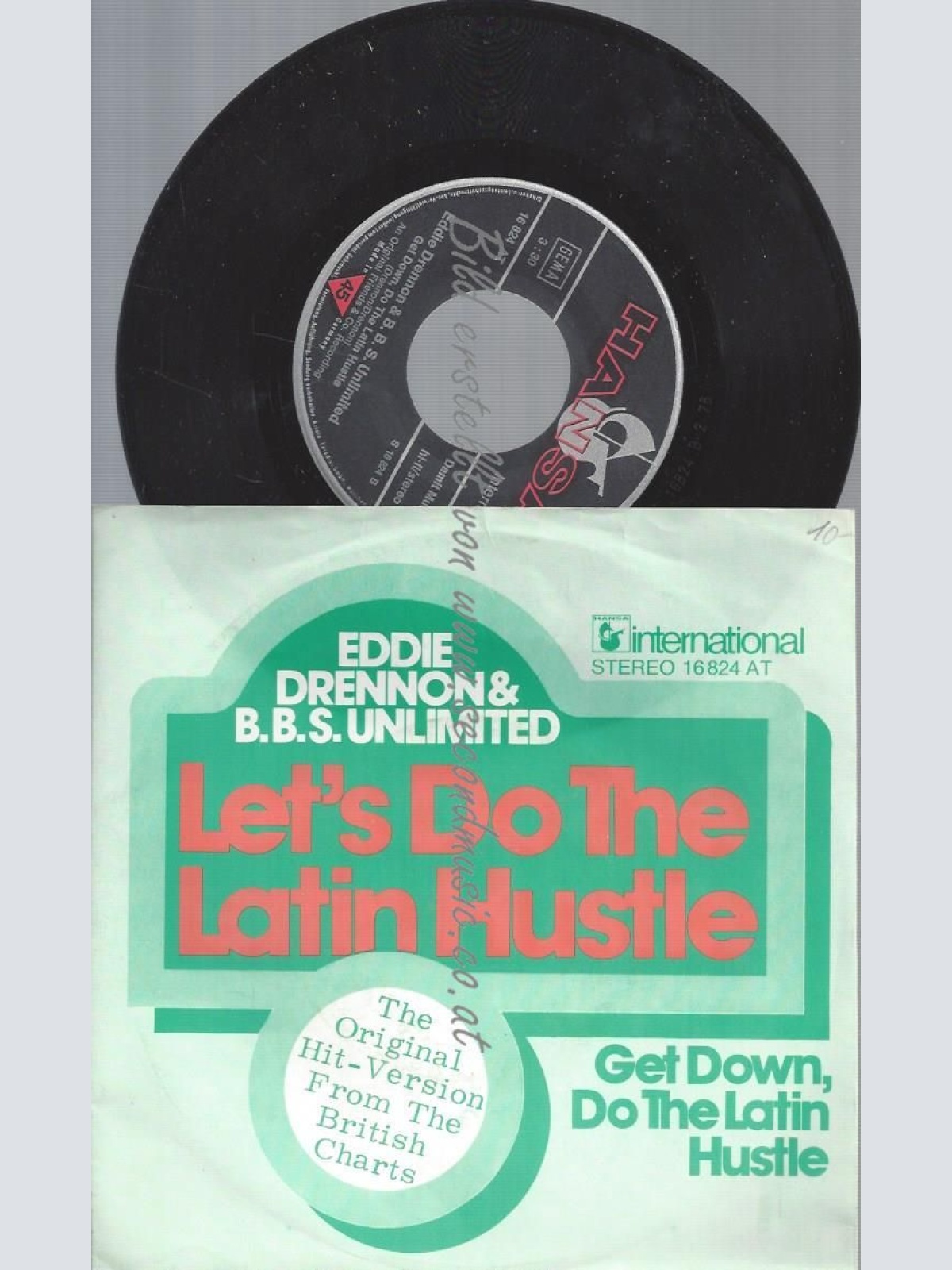 7" Eddie Drennon & B.B.S. Unlimited – Let's Do The Latin Hustle