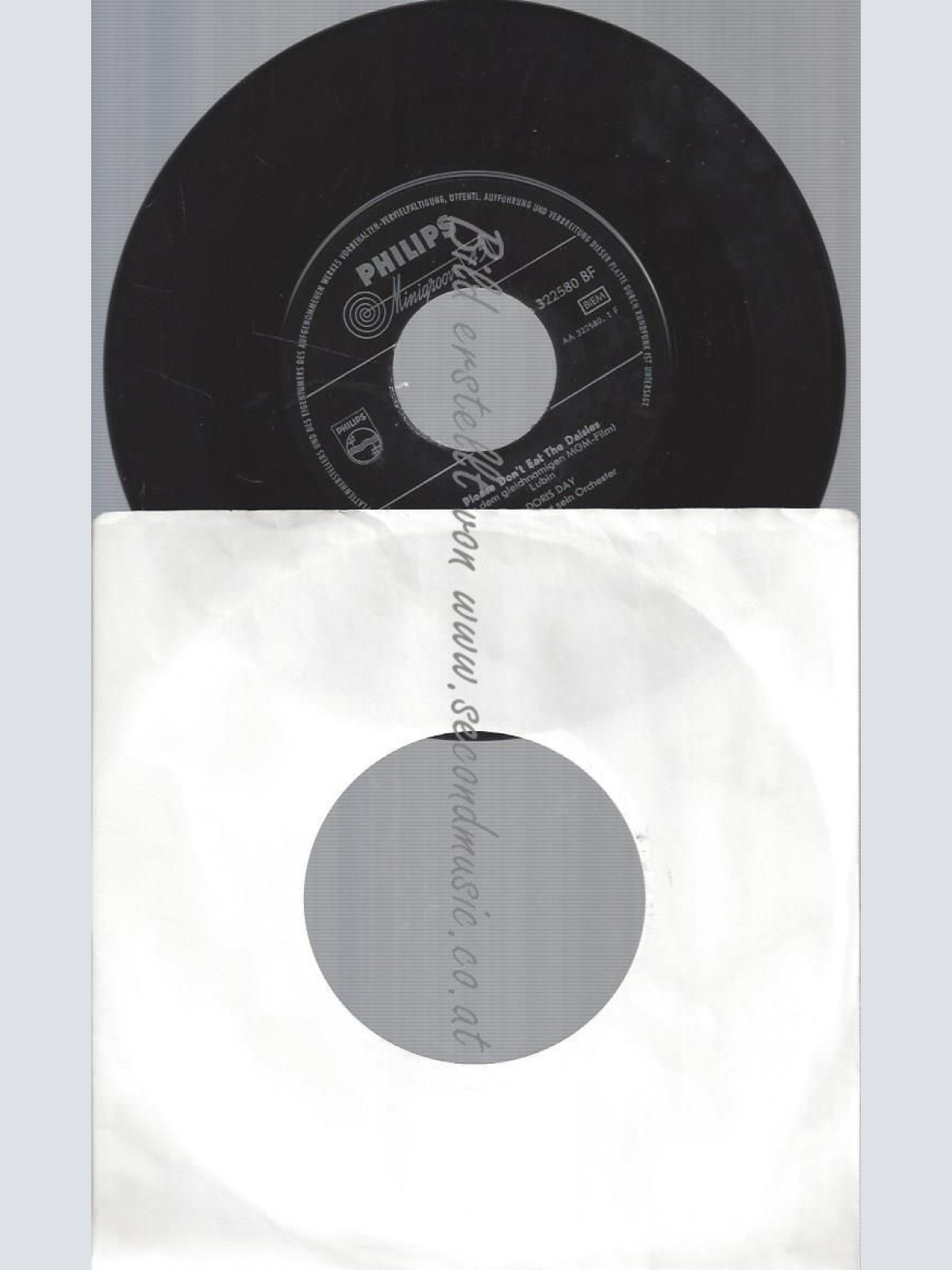 7"  Doris Day – Please Don't Eat The Daisies