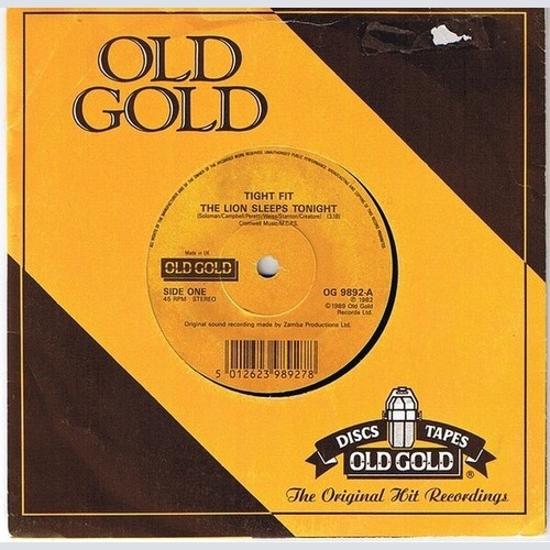 7", Single Tight Fit - The Lion Sleeps Tonight