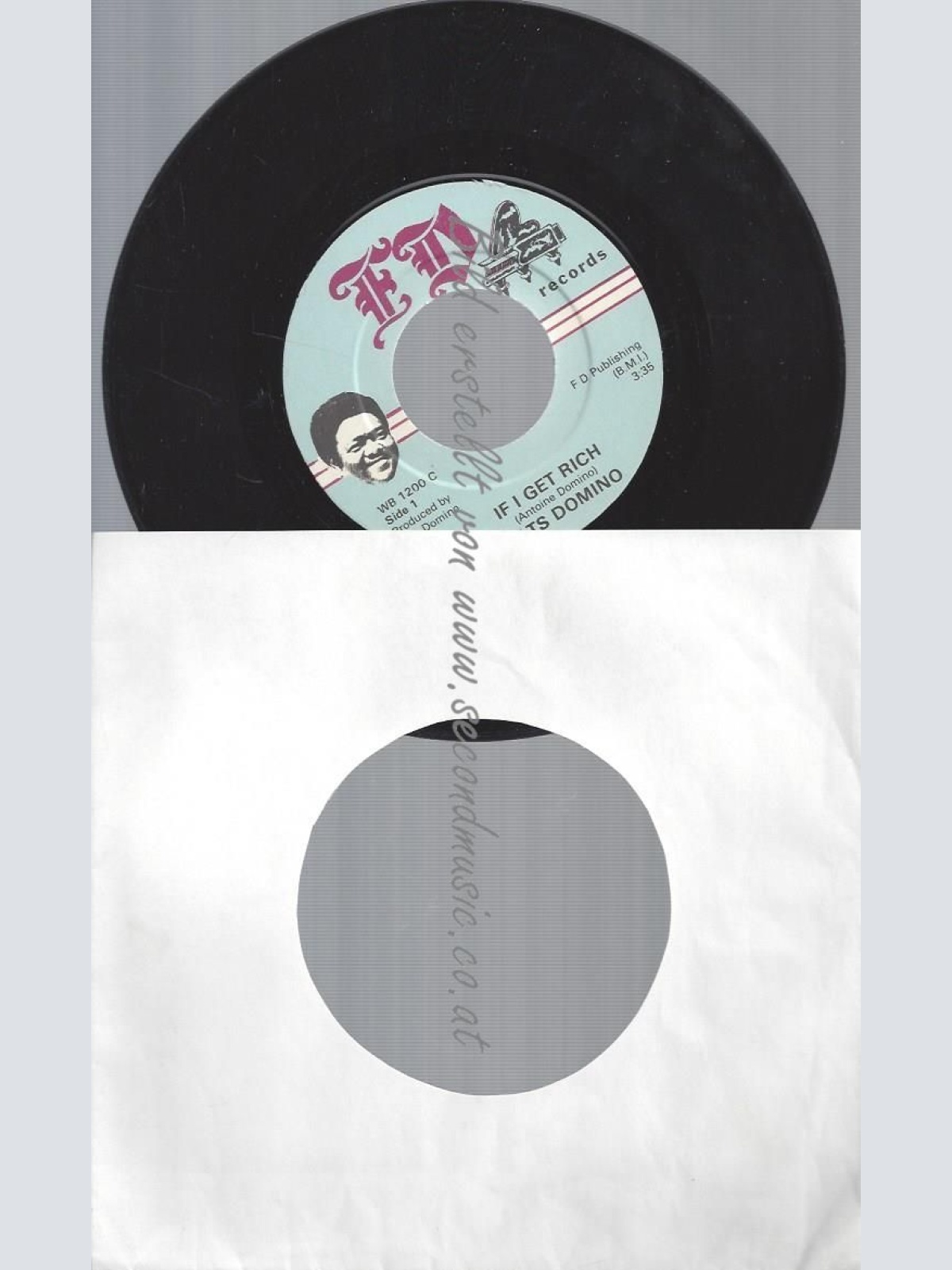 7"   Fats Domino – If I Get Rich