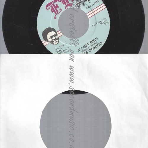 7"   Fats Domino – If I Get Rich