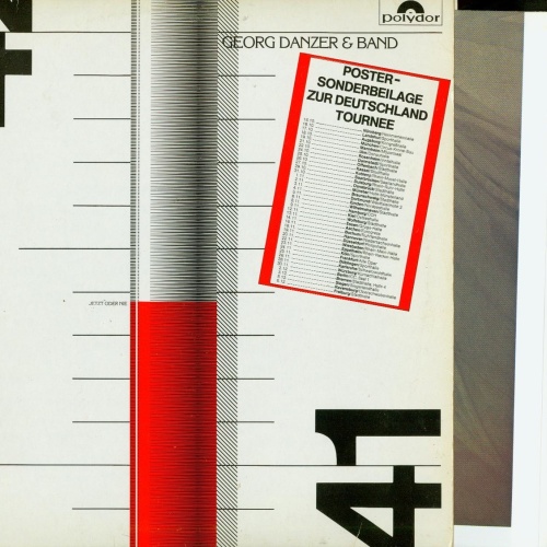 LP--GEORG DANZER--JETZT ODER NIE--MIT POSTER