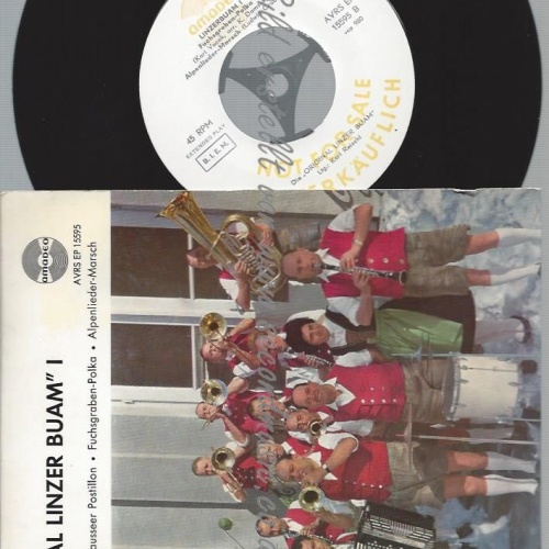 7"  Linzer Buam – Die "Original Linzer Buam" 1  // PROMO