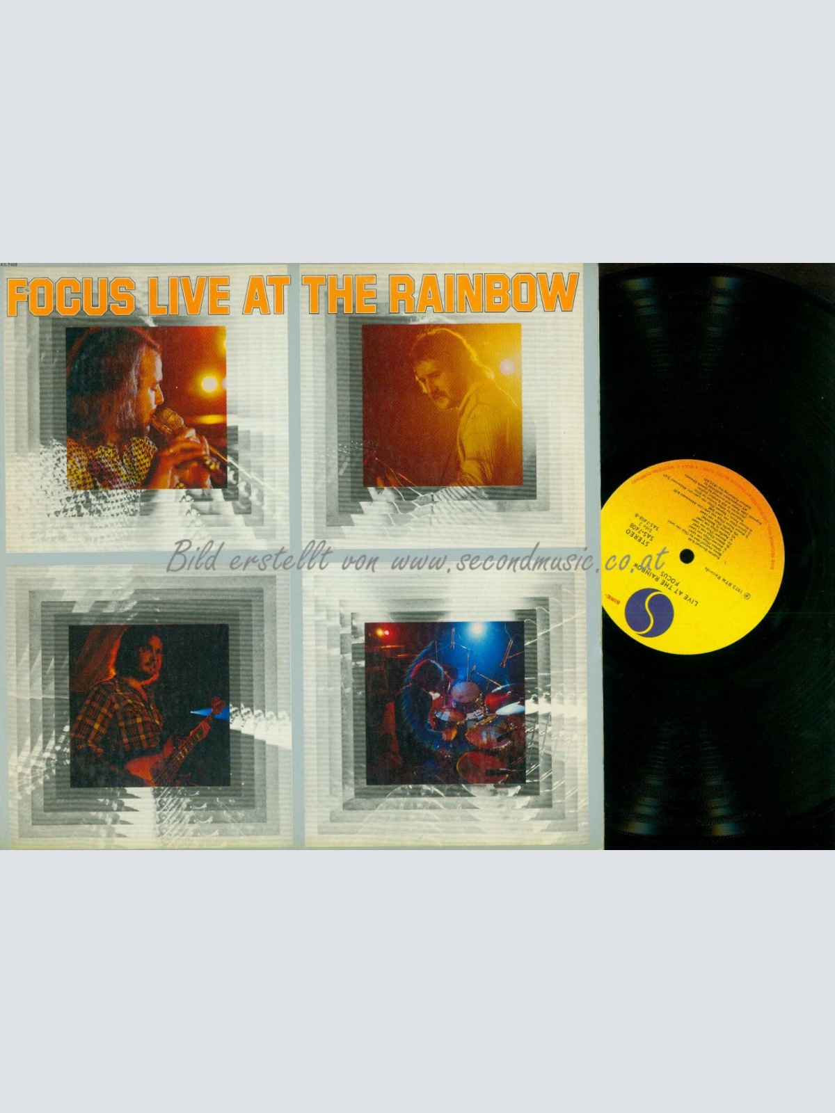 LP--FOCUS LIVE AT THE RAINBOW