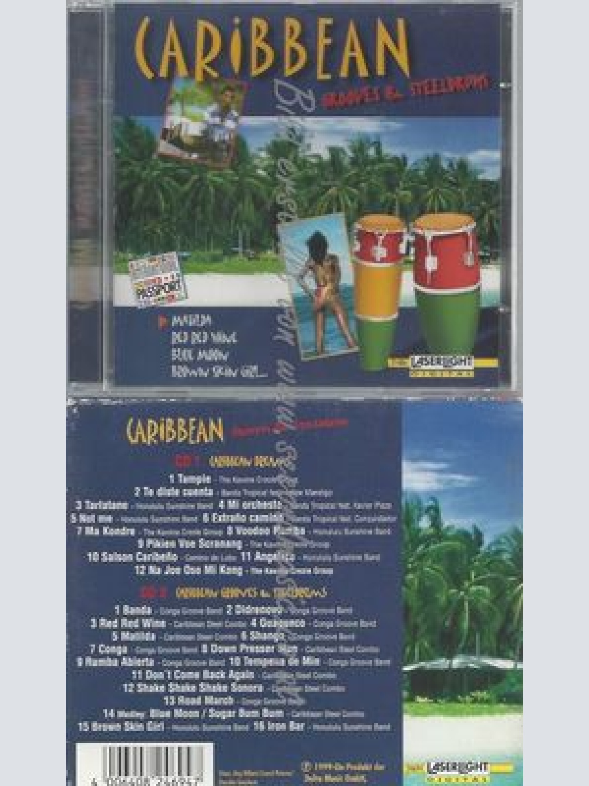 CD--VARIOUS--CARIBBEAN GROOVES & STEELDRUMS | DOPPEL-CD