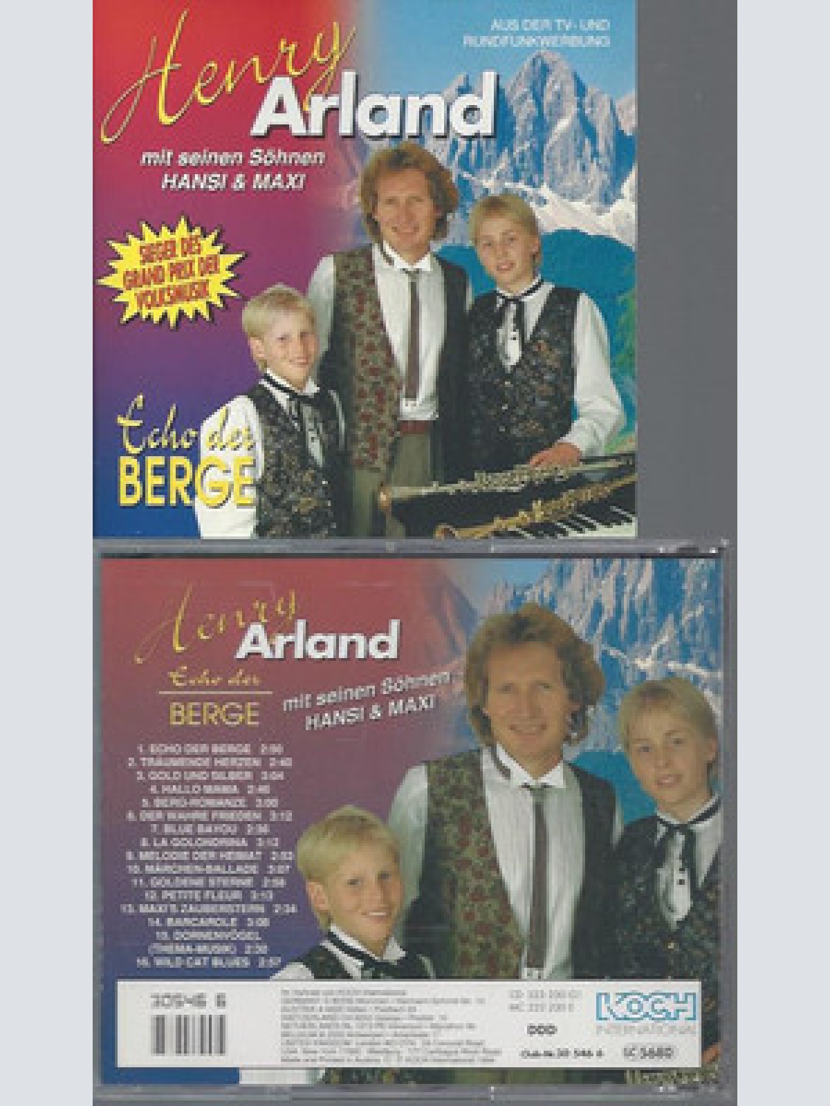 CD-HENRY ARLAND ECHO DER BERGE