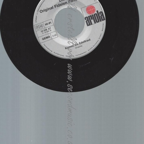 7"  ORIG FIDELEN ROSENTALER KOMMT DIE EDELTRAUT