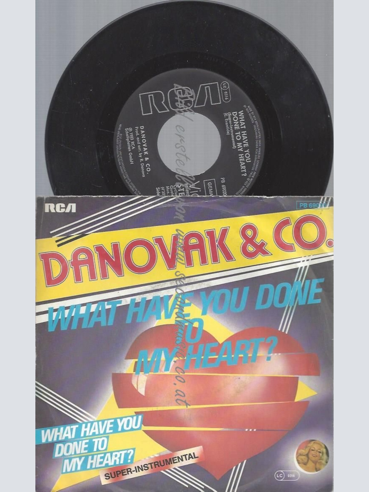 7"   Danovak & Co. – What Have You Done To My Heart