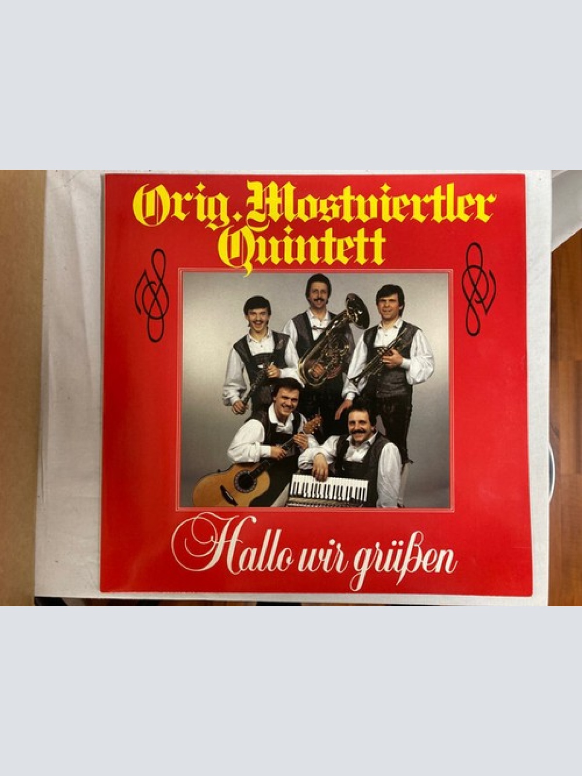 LP, Album Orig. Mostviertler Quintett - Hallo,Wir Grüßen