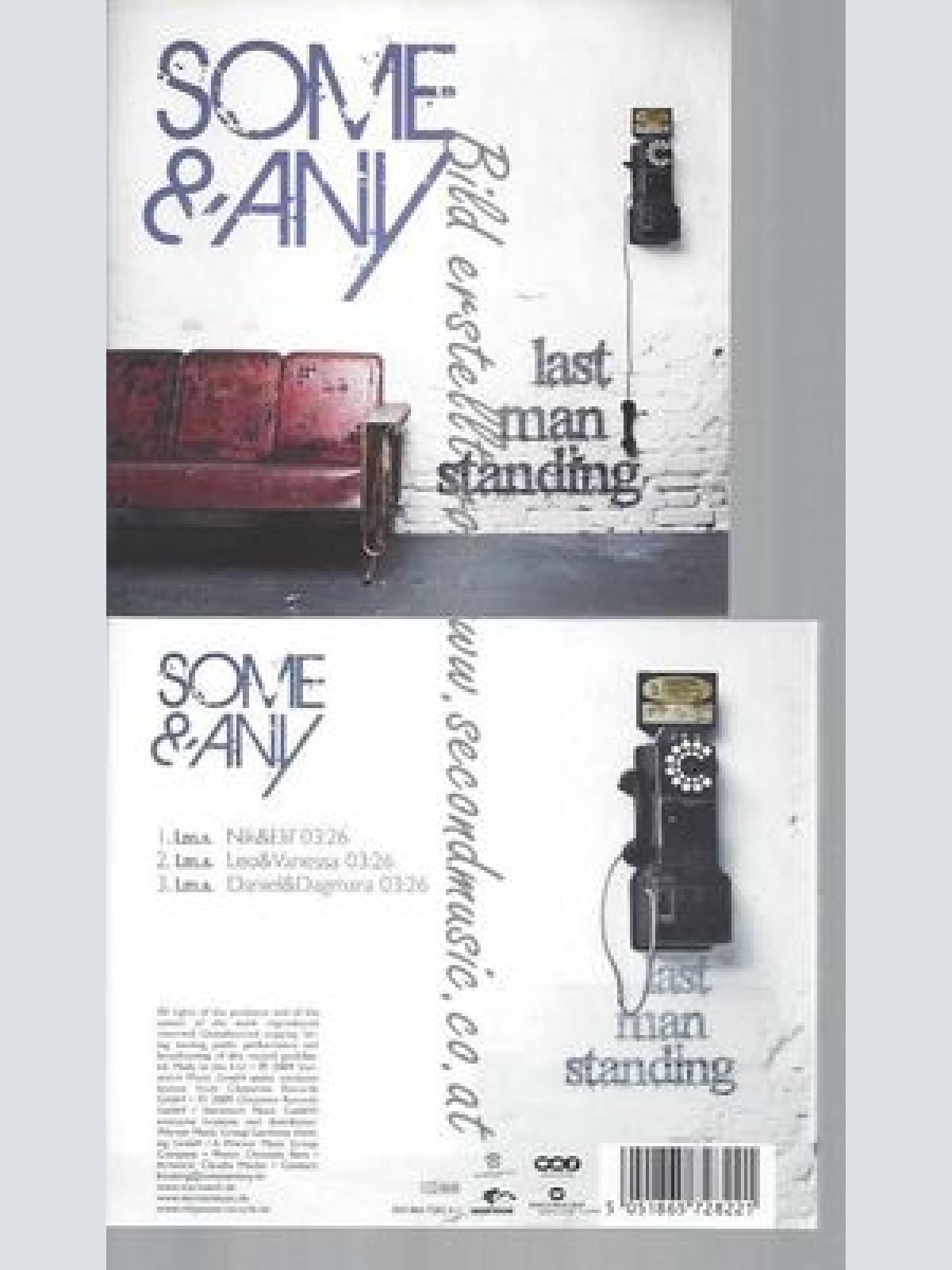 CD--SOME & ANY--LAST MAN STANDING -WINNER POPSTARS -