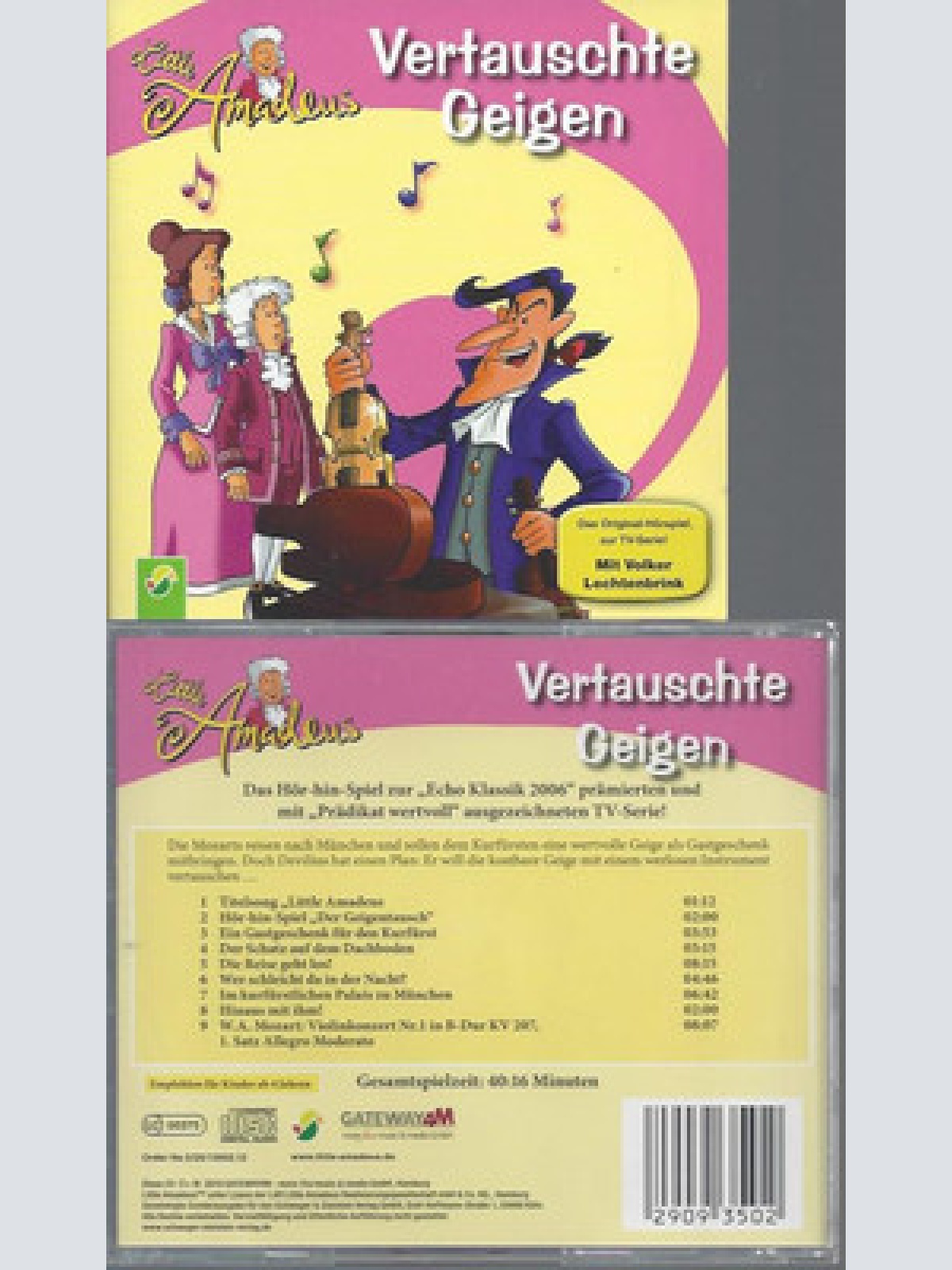 CD-LITTLE AMADEUS VERTAUSCHTE GEIGEN
