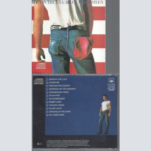 CD-BRUCE SPRINGSTEEN  BORN IN THE USA --MADE IN JAPAN  CDCBS 86304