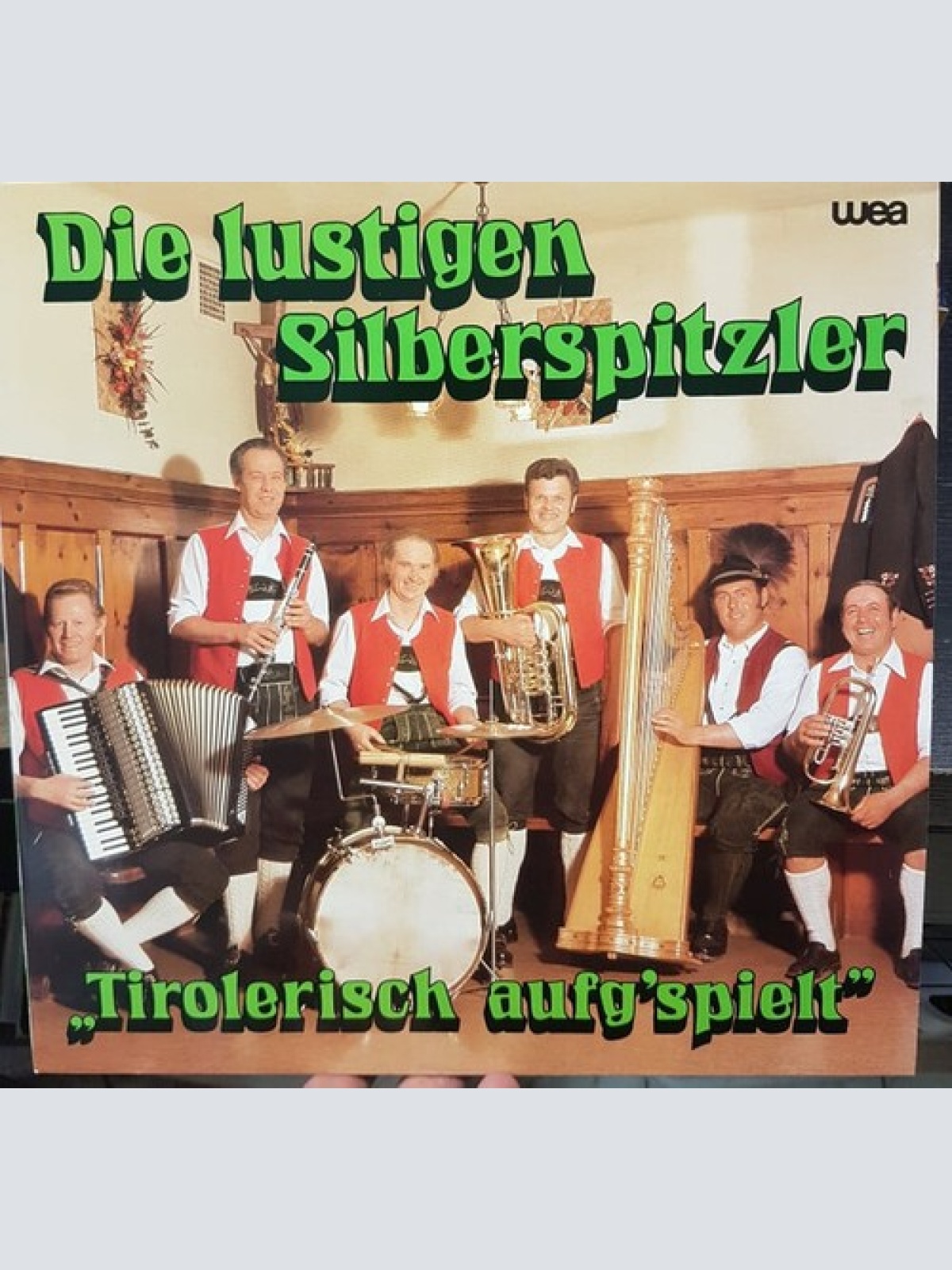 LP Die Lustigen Silberspitzler* - Tirolerisch Aufg'spielt