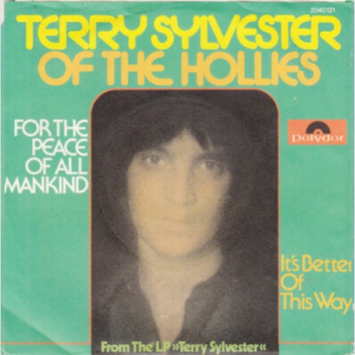7", Single Terry Sylvester - For The Peace Of All Mankind