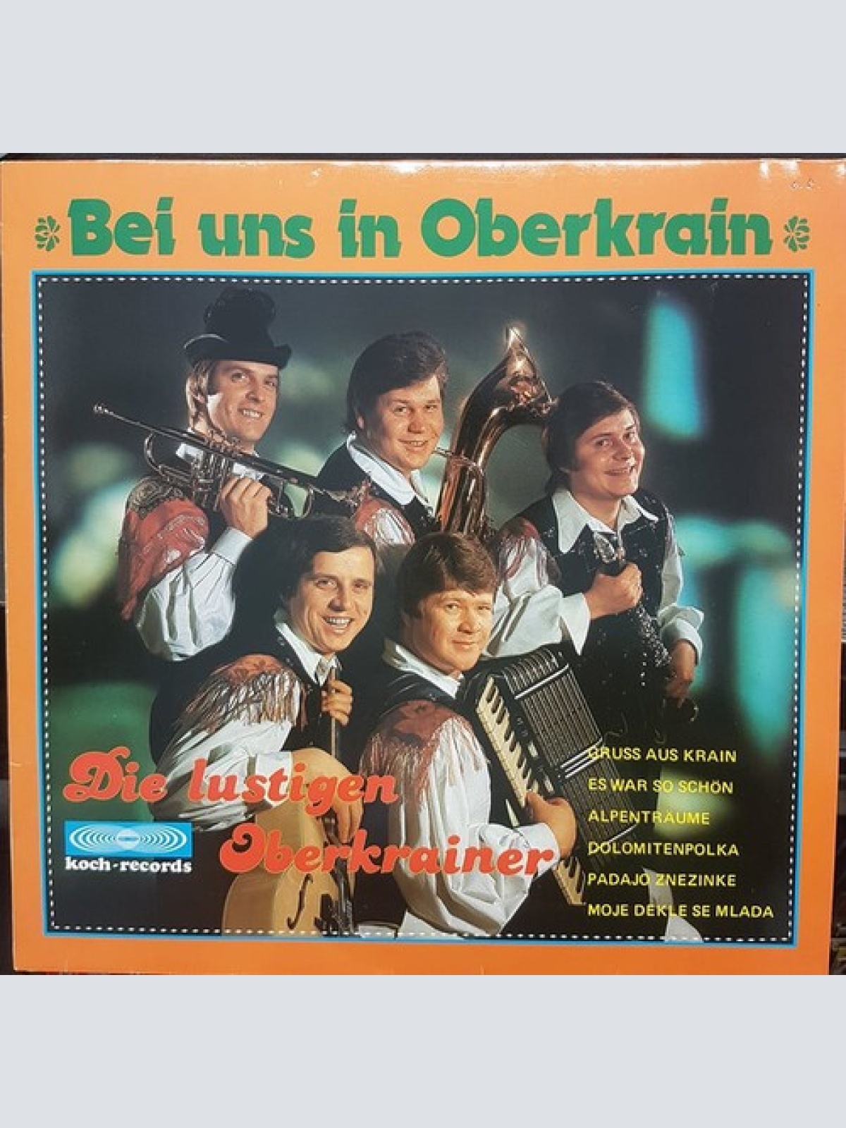 LP Die Lustigen Oberkrainer - Bei Uns In Oberkrain