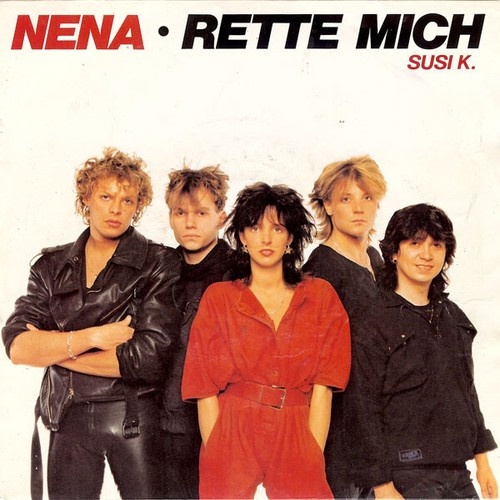 7", Single Nena - Rette Mich