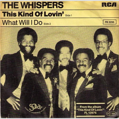 7", Single The Whispers - This Kind Of Lovin' / What Will I Do