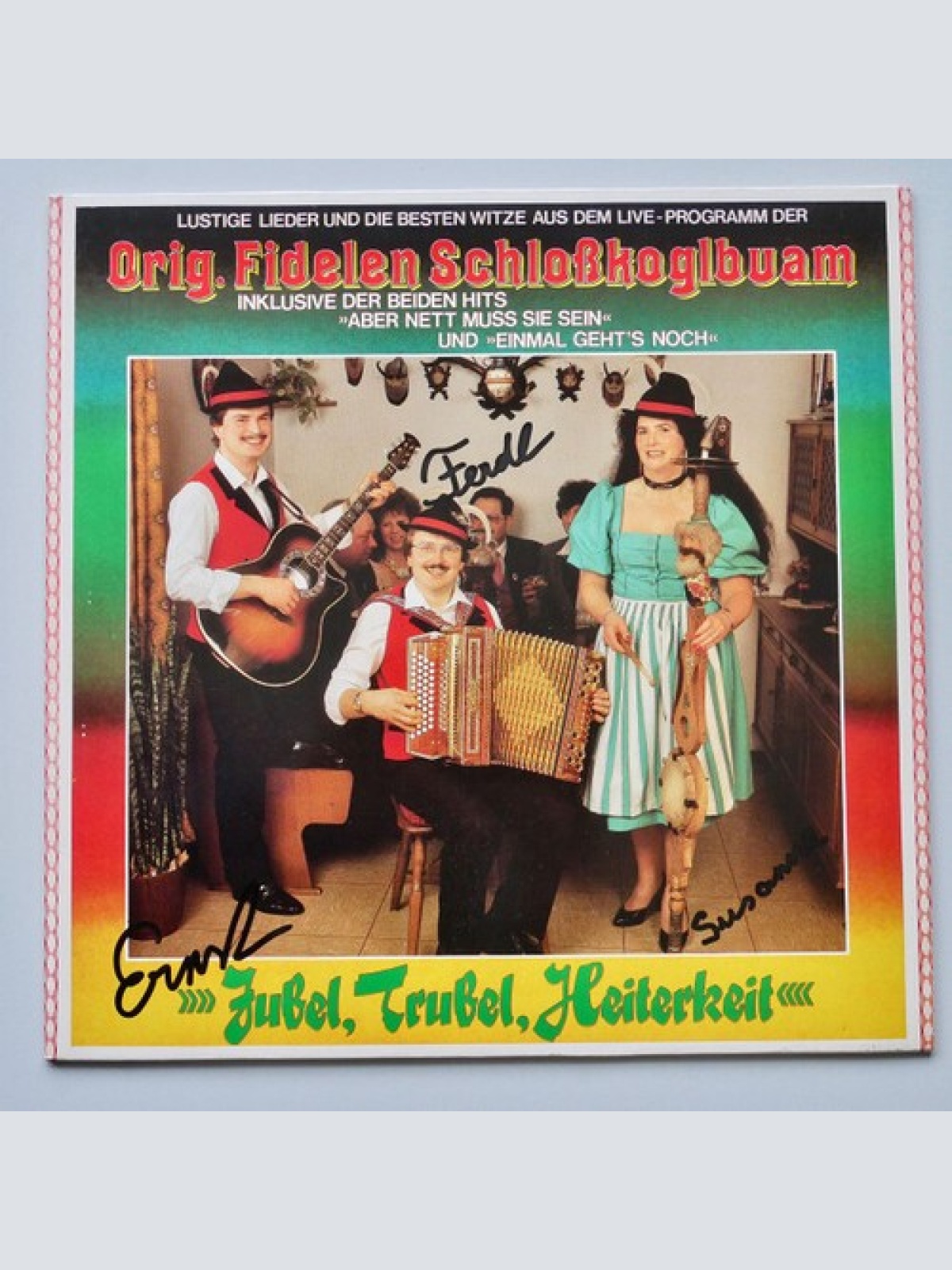 LP Orig. Fidelen Schloßkoglbuam - Jubel, Trubel, Heiterkeit
