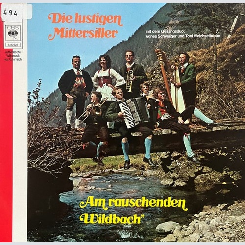 LP, Album Die Lustigen Mittersiller* - Am Rauschenden Wildbach