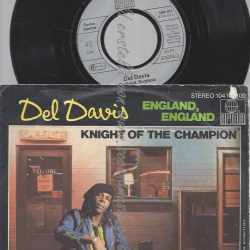 7"   Del Davis  England, England