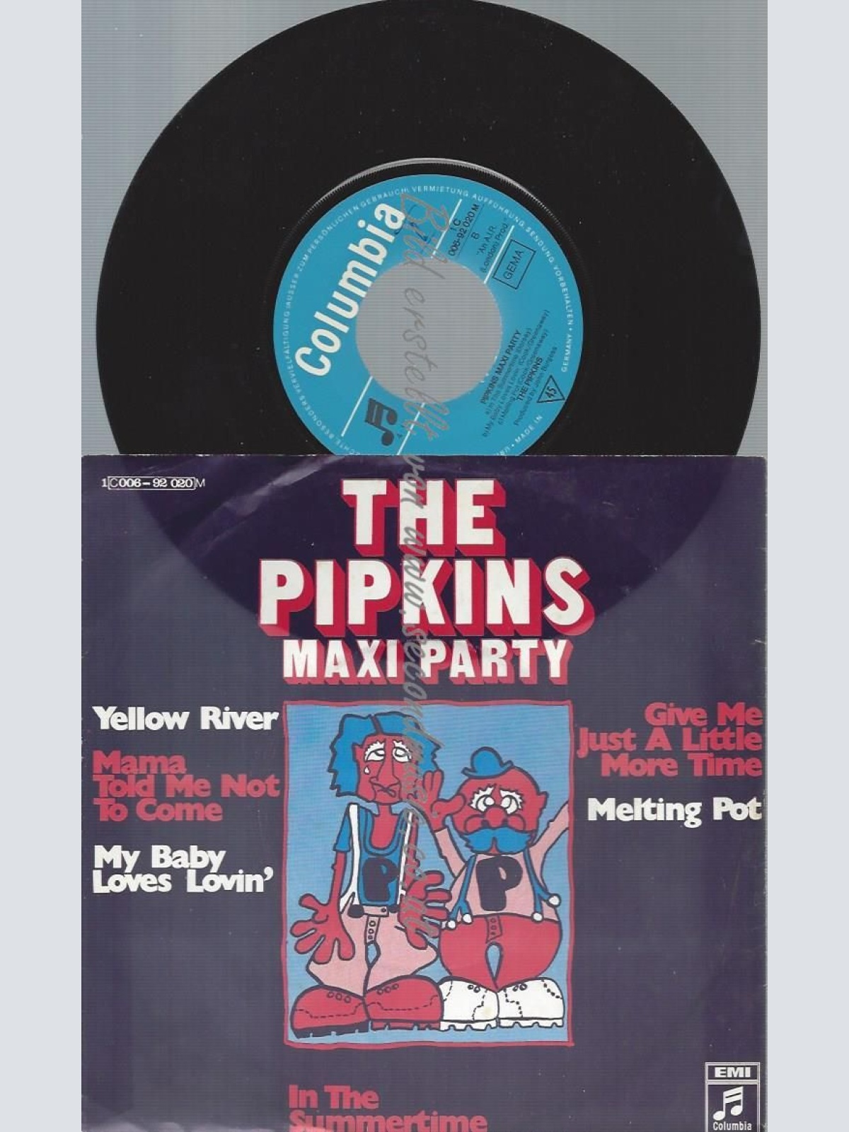 7"  The Pipkins  Pipkins Maxi Party