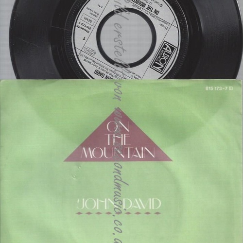 7" John David  On The Mountain