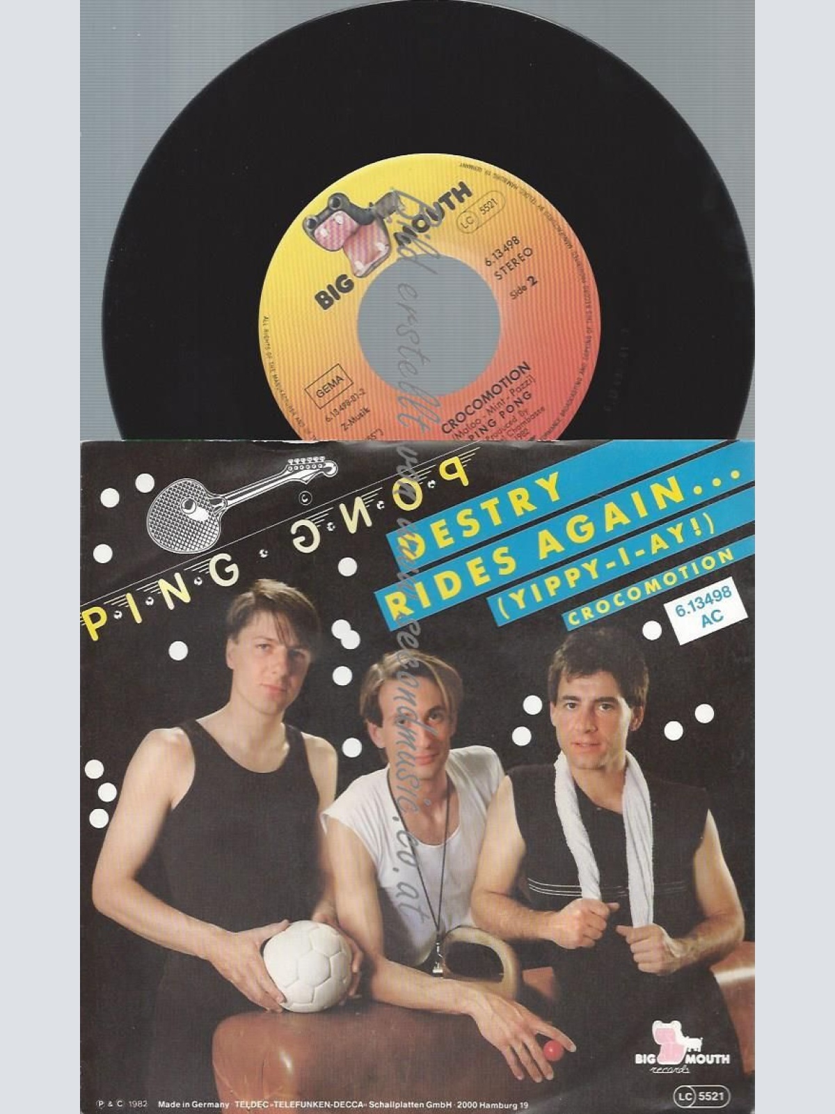 7"   Ping Pong – Destry Rides Again // PROMO