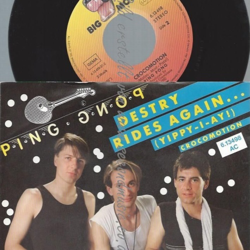 7"   Ping Pong – Destry Rides Again // PROMO