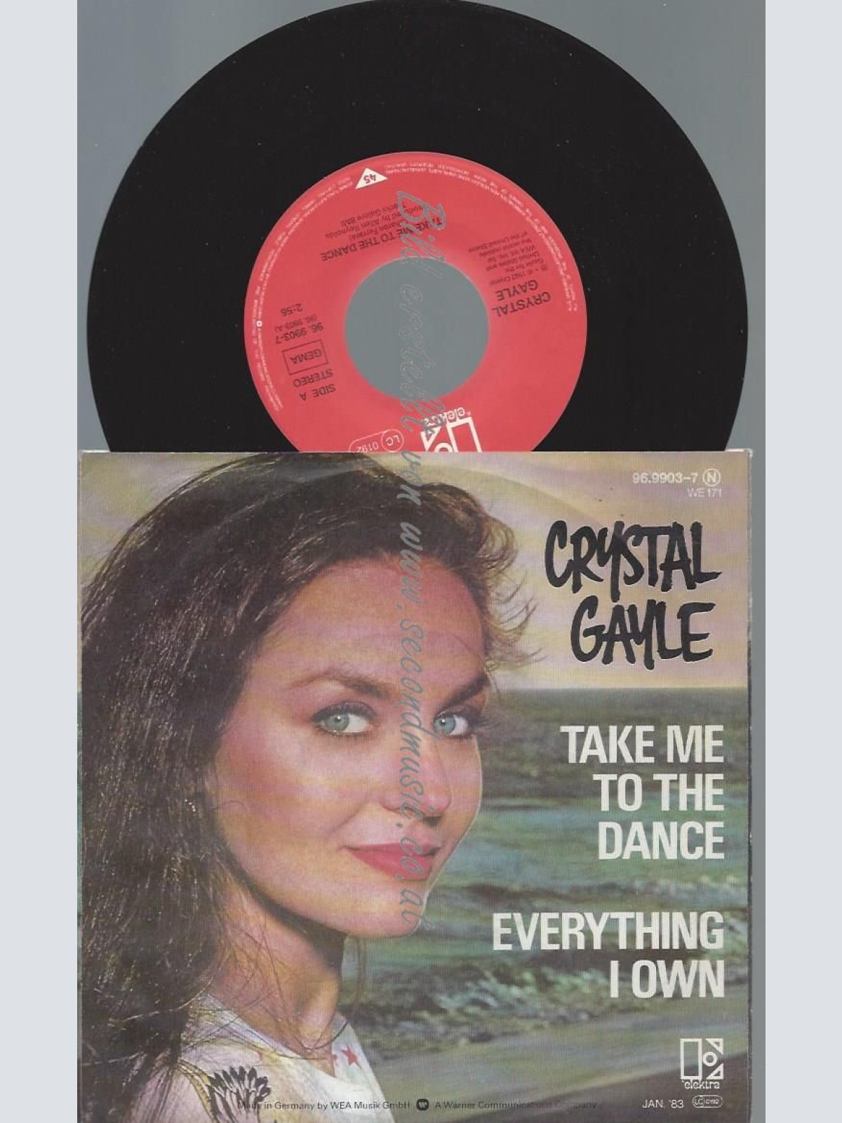 7"    Crystal Gayle  Take Me To The Dance