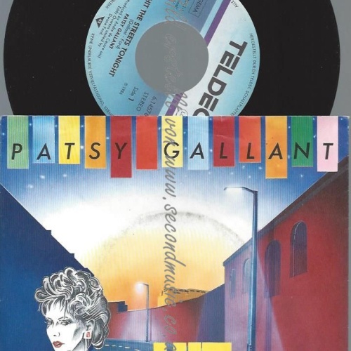 7"   Patsy Gallant – Hit The Streets Tonight  //PROMO