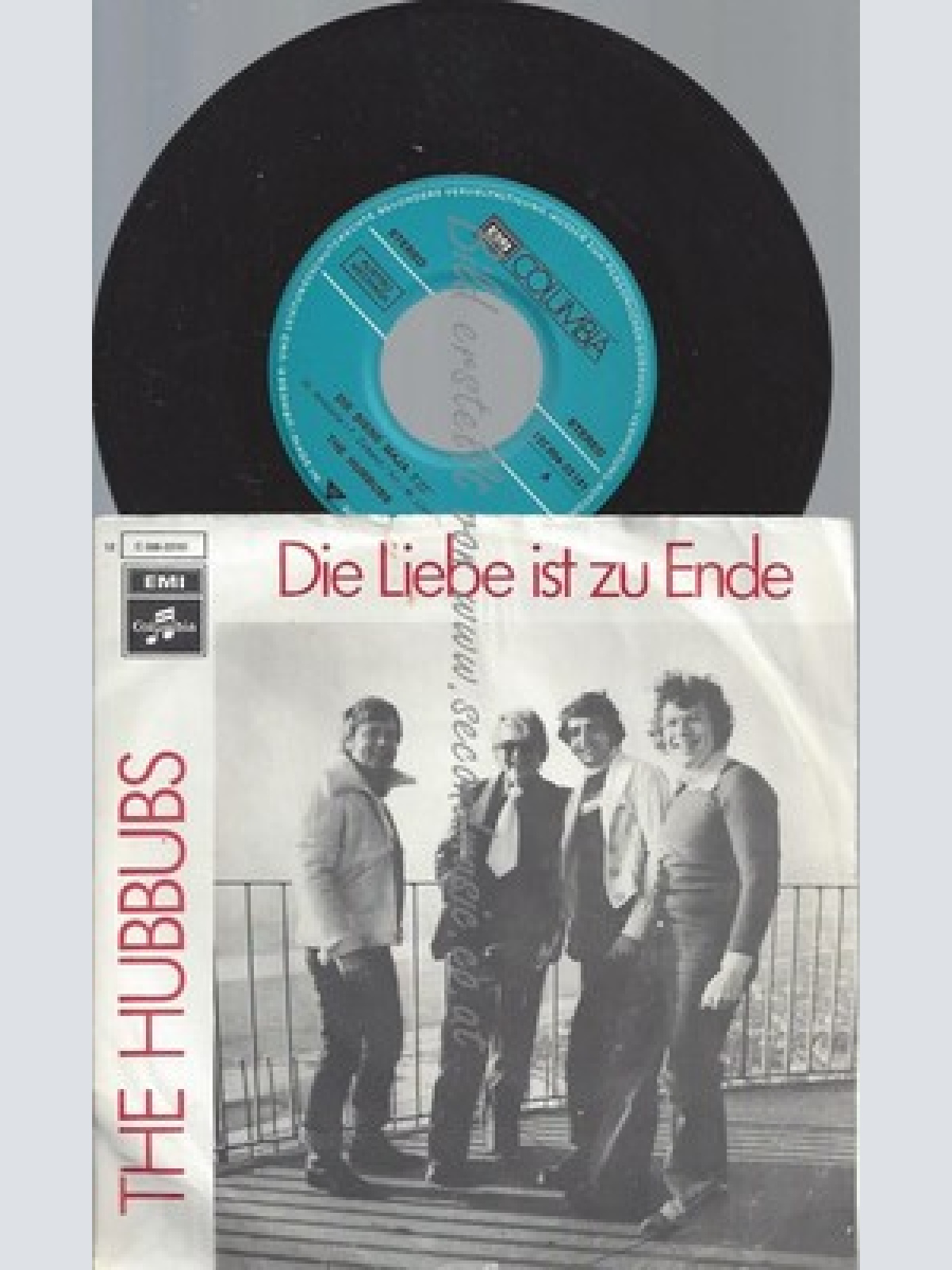 7"--THE HUBBUBS--DIE LIEBE IST ZU ENDE--BIENE MAJA