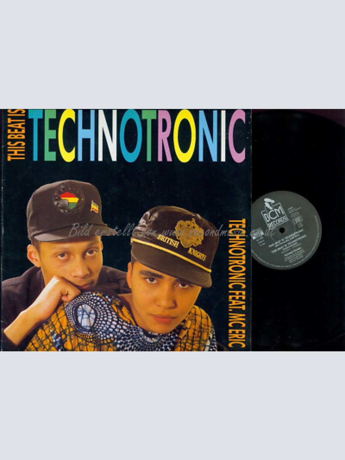 LP--- Technotronic Feat. MC Eric – This Beat Is Technotronic  // MAXI 12"