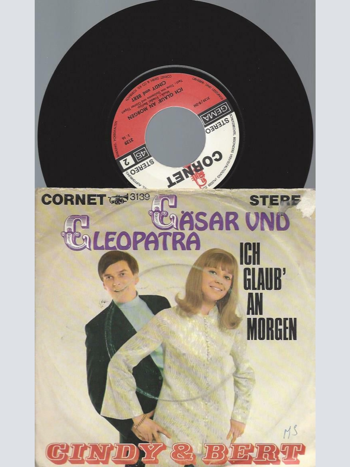 7"    Cindy & Bert – Cäsar Und Cleopatra