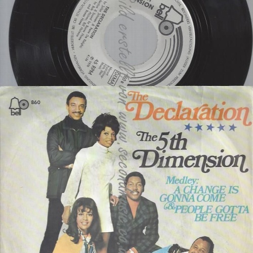 7" The 5th Dimension  The Declaration
