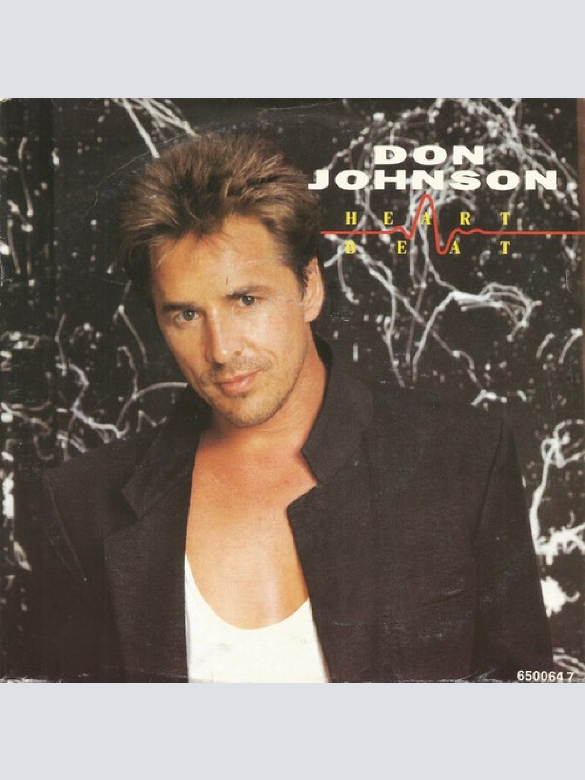 7", Single Don Johnson - Heart Beat