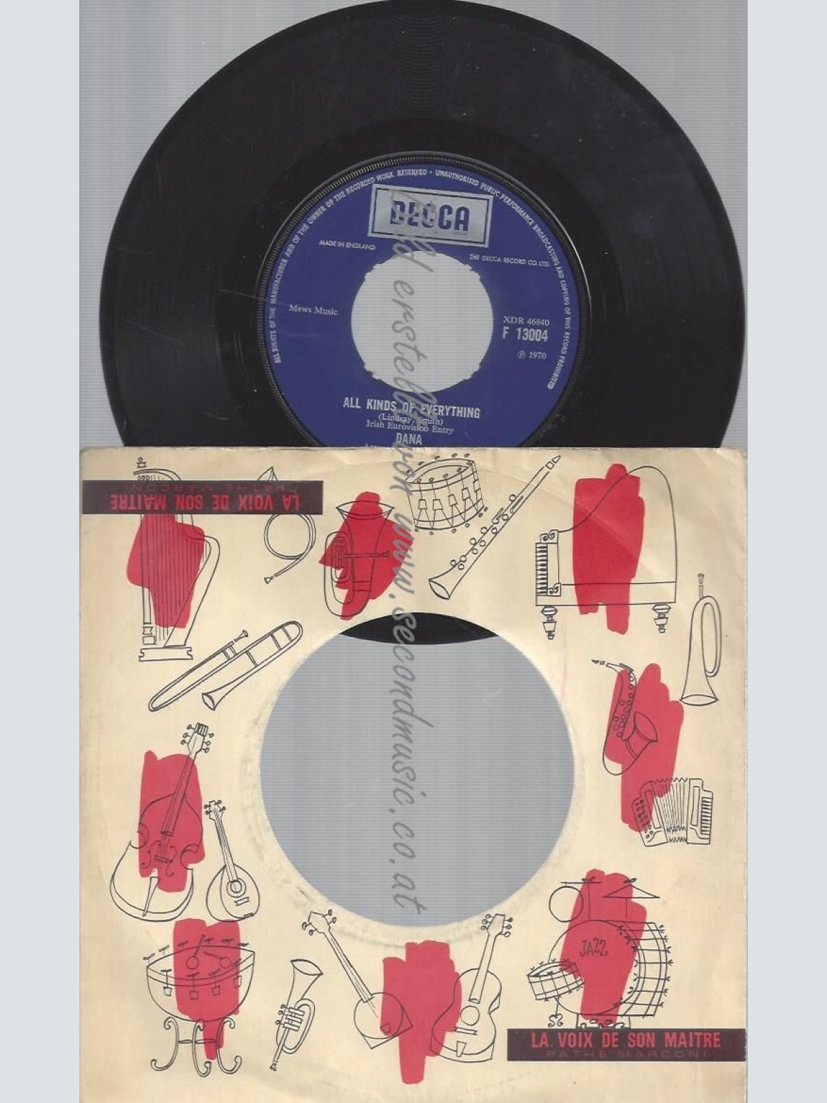 7"  Dana  – All Kinds Of Everything  // DECCA