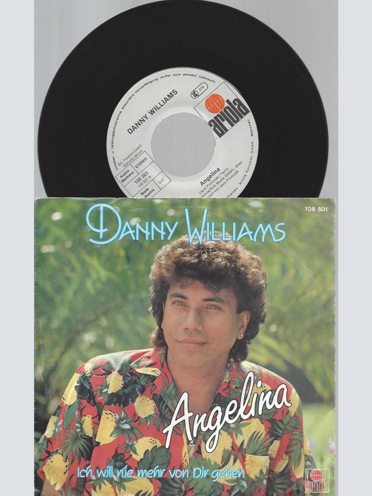 7"  DANNY WILLIAMS ANGELINA