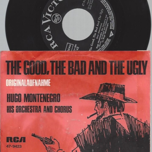 7"  Hugo Montenegro,  The Good, The Bad And The Ugly