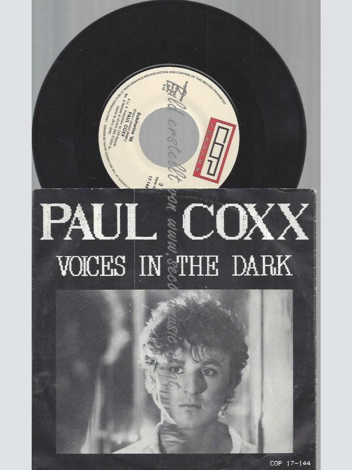 7" PAUL COXX VOICES IN THE DARK