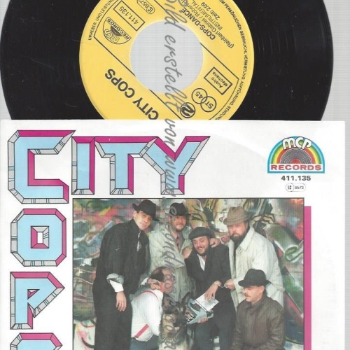 7" CITY COPS LAW & ORDER // MIT WIDMUNG